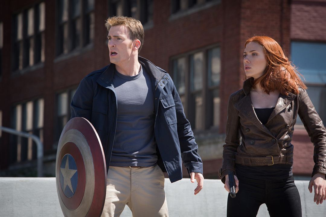 Capitán América: El soldado de invierno : Foto Chris Evans, Scarlett Johansson