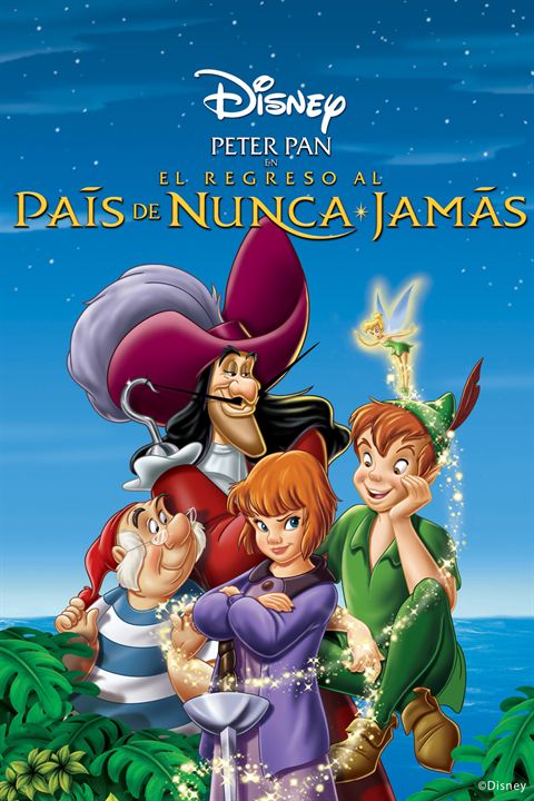 Peter Pan en regreso al país de Nunca Jamás : Cartel
