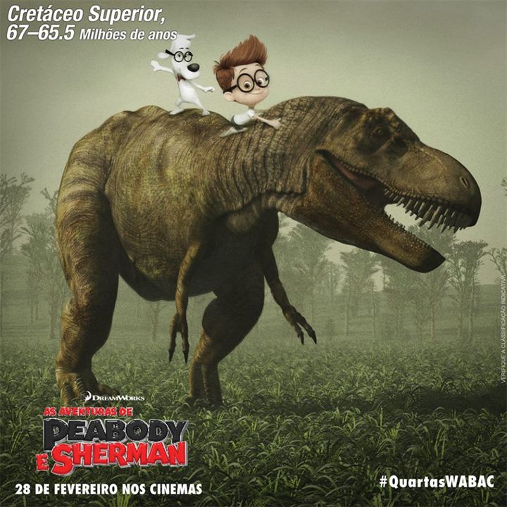 Las aventuras de Peabody y Sherman : Couverture magazine