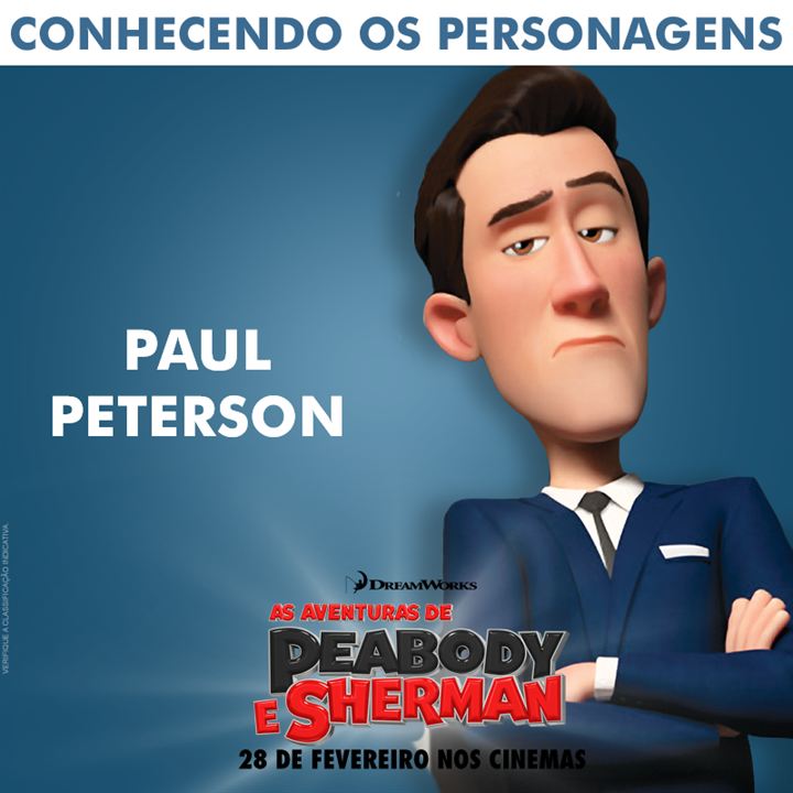 Las aventuras de Peabody y Sherman : Couverture magazine