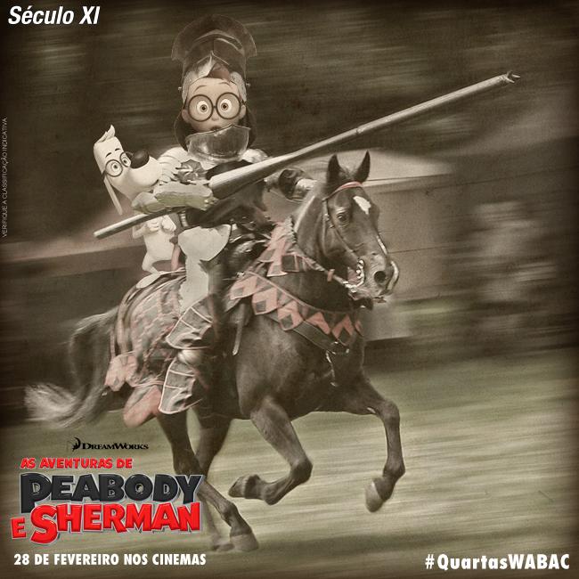 Las aventuras de Peabody y Sherman : Couverture magazine