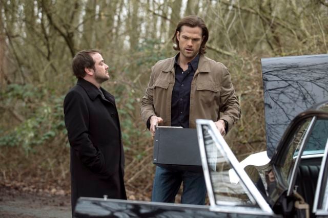 Sobrenatural : Foto Mark Sheppard, Jared Padalecki