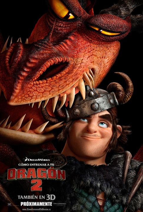 Cómo entrenar a tu dragón 2 : Cartel