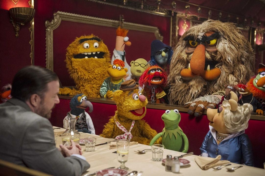 El tour de los Muppets : Foto Ricky Gervais