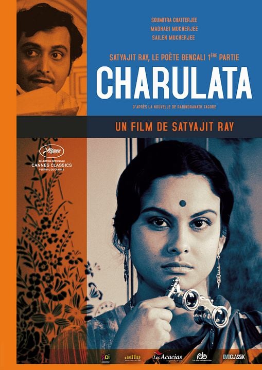 Charulata. La esposa solitaria : Cartel