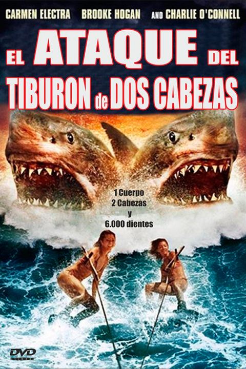 El ataque del tiburón de dos cabezas : Cartel