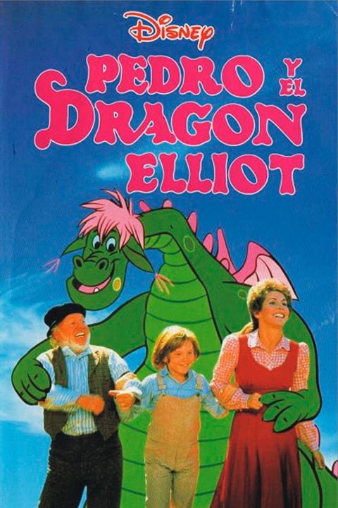 Pedro y el dragón Elliot : Cartel