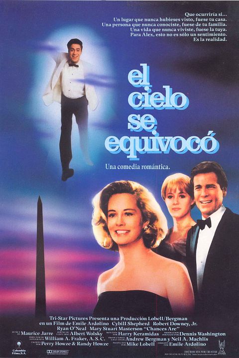 El cielo se equivocó : Cartel