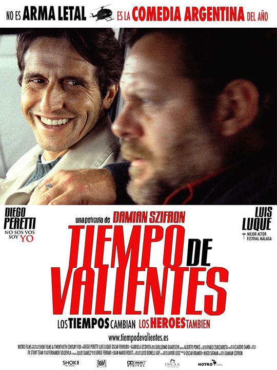 Tiempo de valientes : Cartel