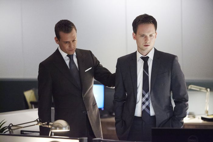 Suits: la clave del éxito : Foto Patrick J. Adams, Gabriel Macht