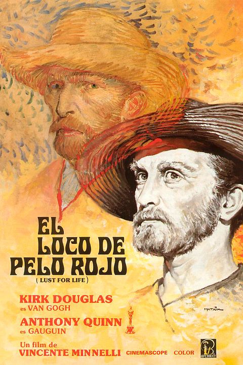 El loco del pelo rojo : Cartel