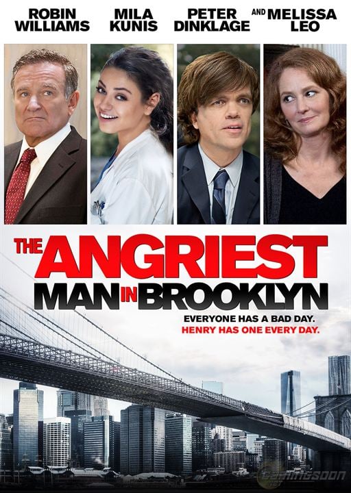 El hombre más enfadado de Brooklyn : Cartel