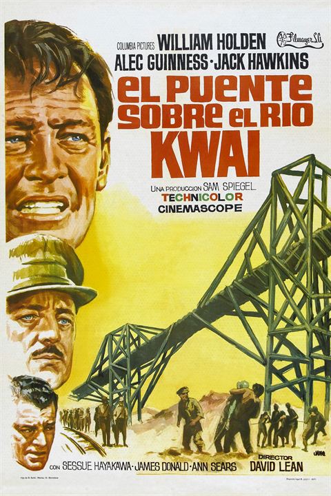 El puente sobre el Río Kwai : Cartel Sessue Hayakawa