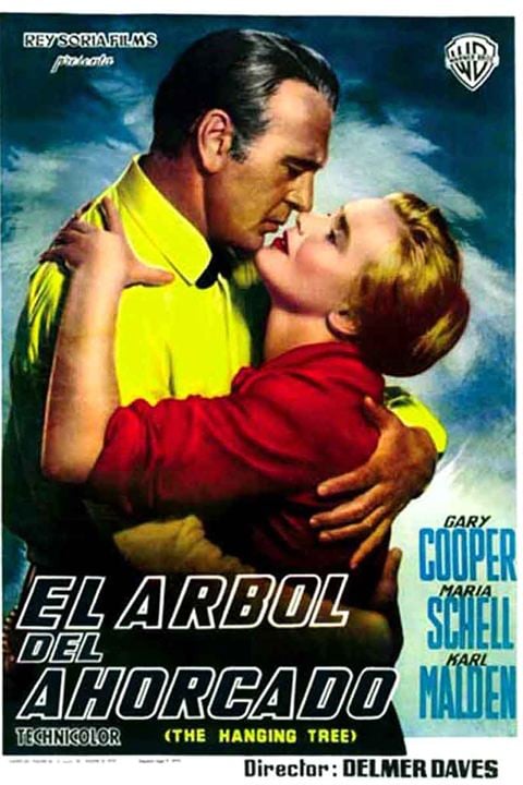 El árbol del ahorcado : Cartel