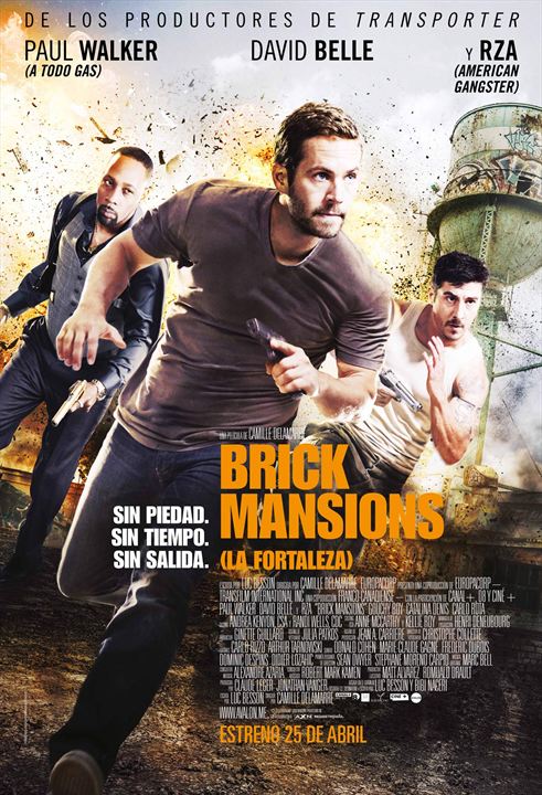Brick Mansions (La Fortaleza) : Cartel