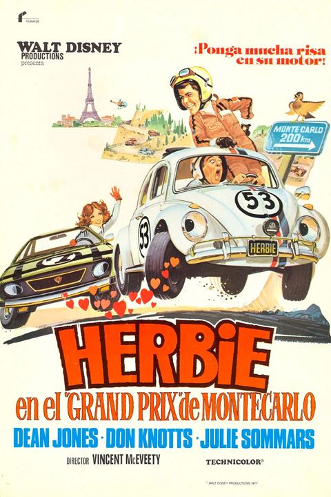 Herbie en el gran premio de Monte Carlo : Cartel