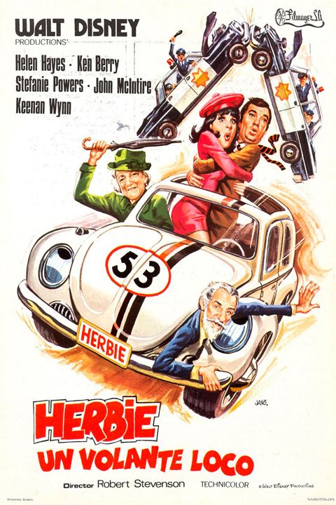 Herbie, un volante loco : Cartel
