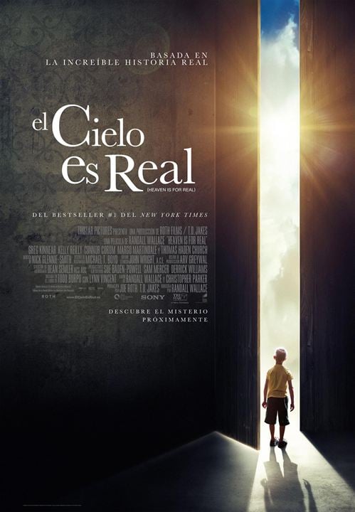 El cielo es real : Cartel