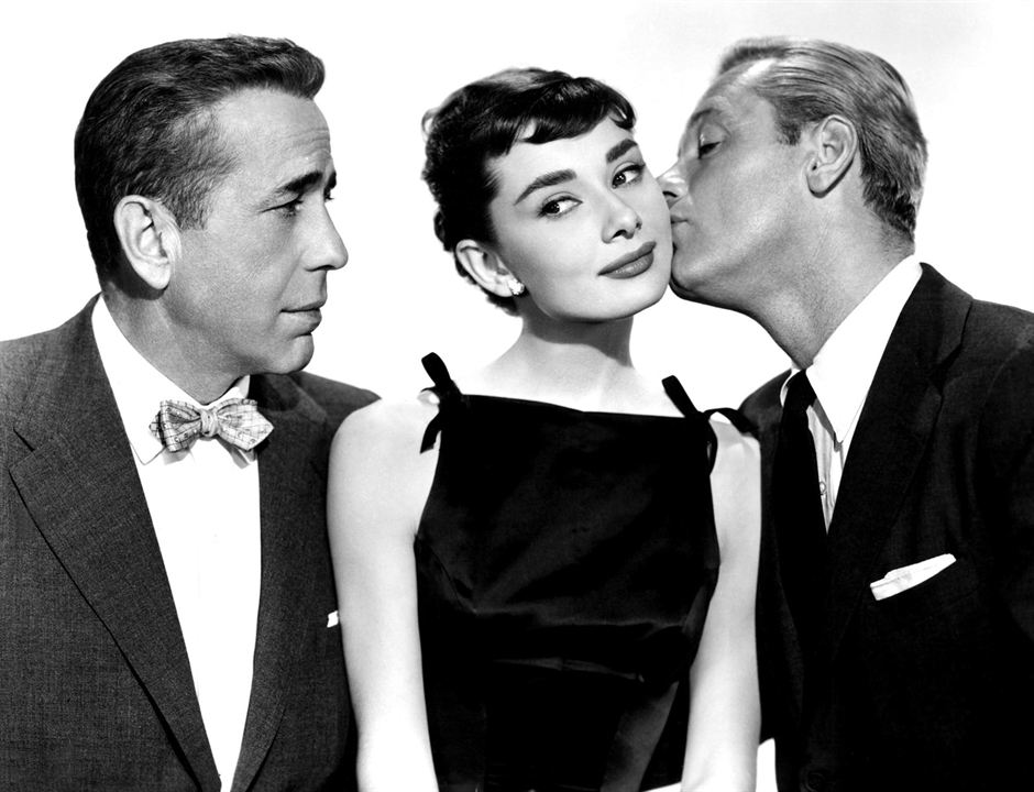 Sabrina : Foto Humphrey Bogart, William Holden, Audrey Hepburn