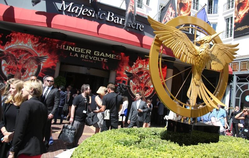 Los juegos del hambre: Sinsajo - Parte 1 : Couverture magazine