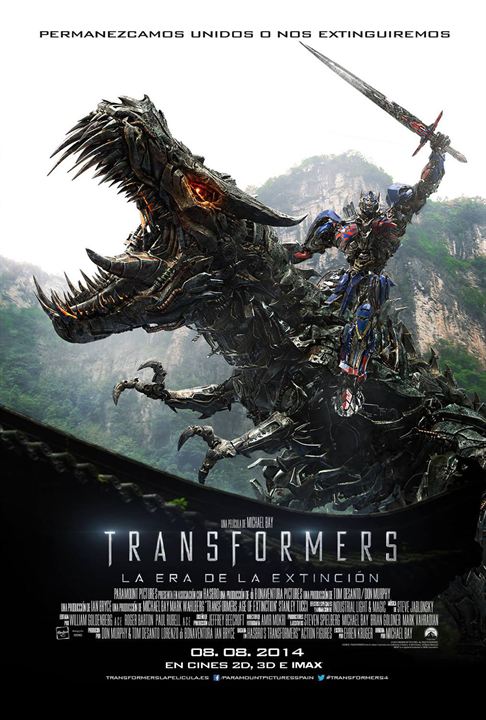 Transformers: La era de la extinción : Cartel