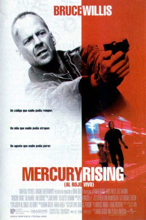 Mercury Rising (Al rojo vivo) : Cartel