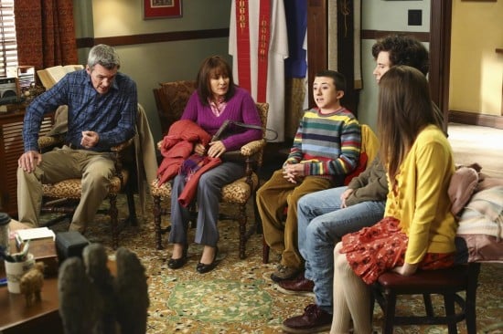 The Middle : Foto Eden Sher, Neil Flynn, Patricia Heaton, Atticus Shaffer, Charlie McDermott