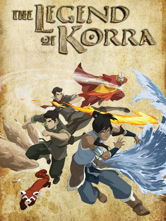 Cartel La leyenda de Korra Cartel 1 sobre 13
