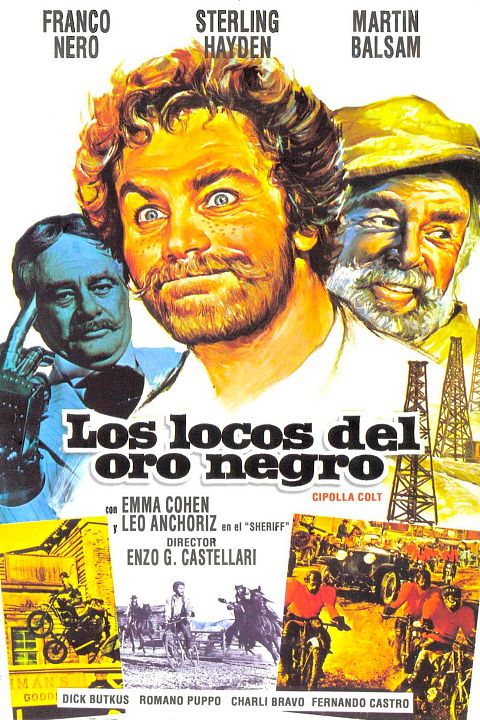 Los locos del oro negro : Cartel