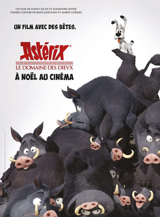 Astérix: La residencia de los dioses : Cartel