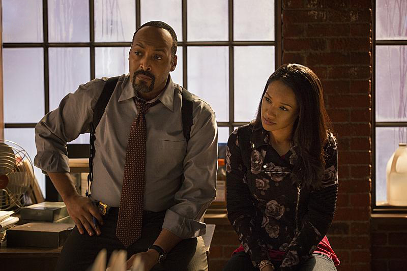 The Flash : Foto Jesse L. Martin, Candice Patton