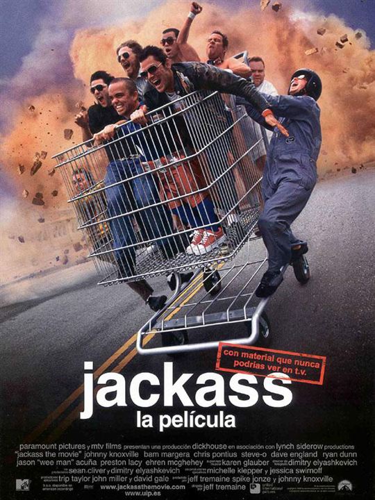 Jackass: La película : Cartel