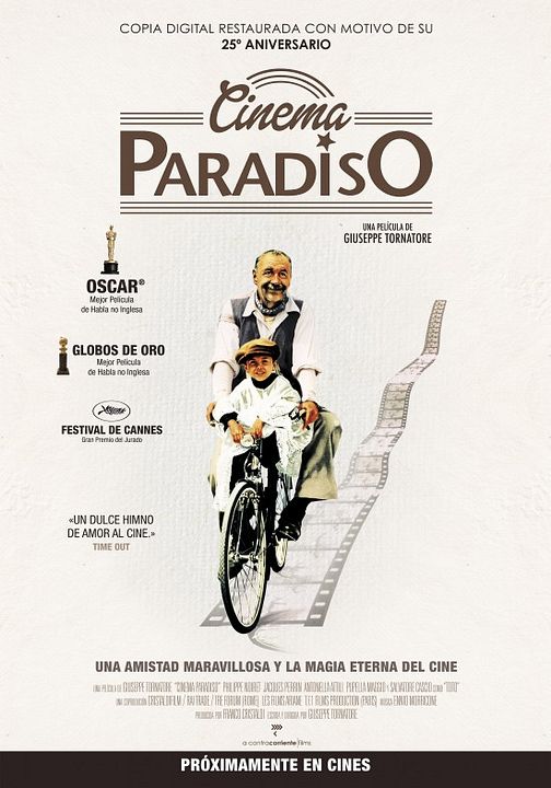 Cinema Paradiso : Cartel