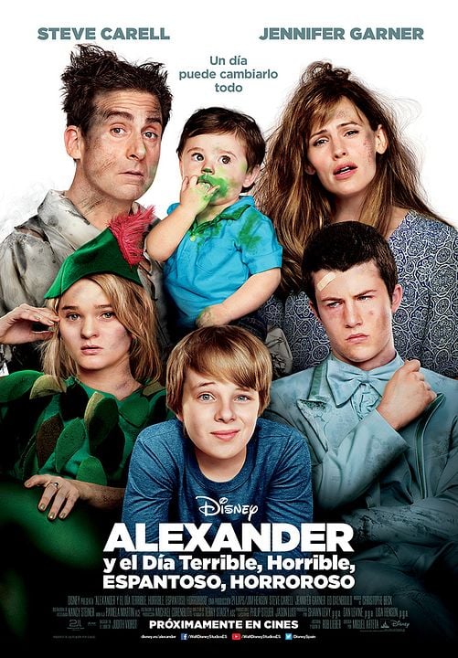 Alexander y el día terrible, horrible, espantoso, horroroso : Cartel