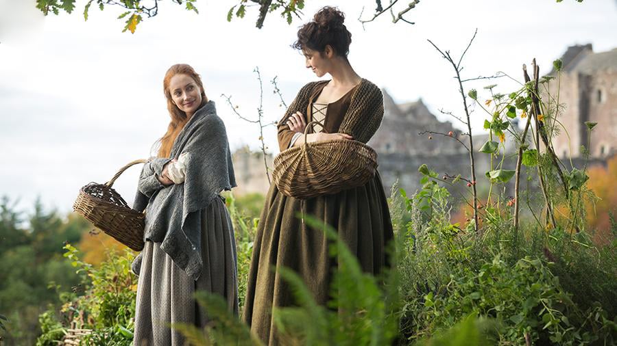 Outlander : Foto Lotte Verbeek, Caitriona Balfe