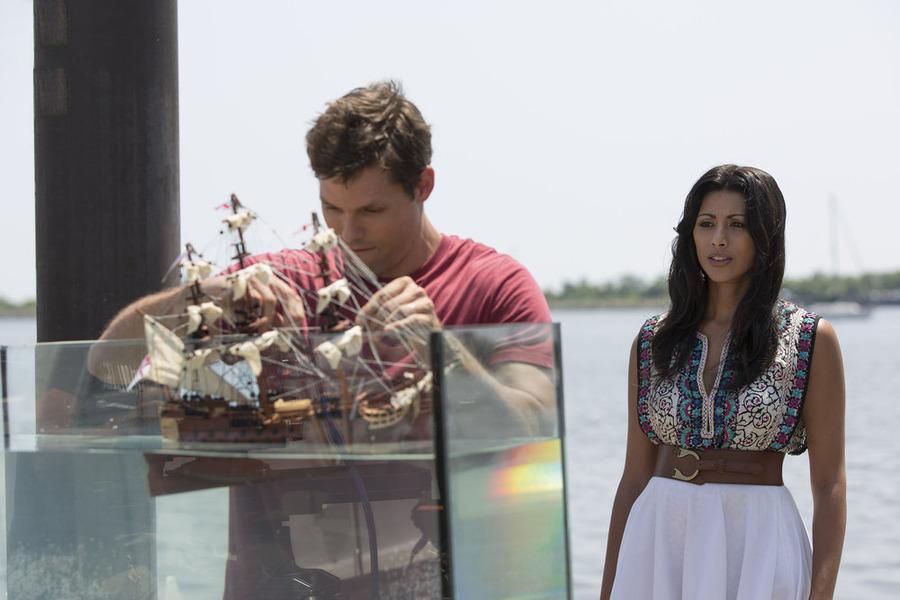 Royal Pains : Foto Justin Bruening, Reshma Shetty