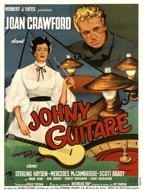 Johnny Guitar : Cartel