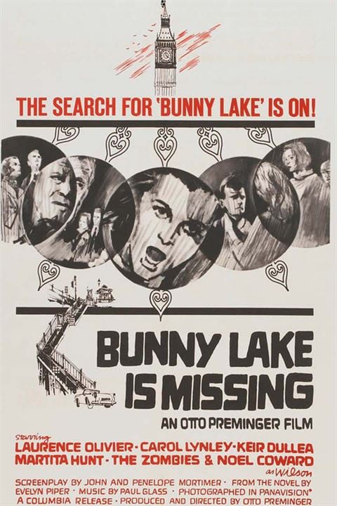 El rapto de Bunny Lake : Cartel