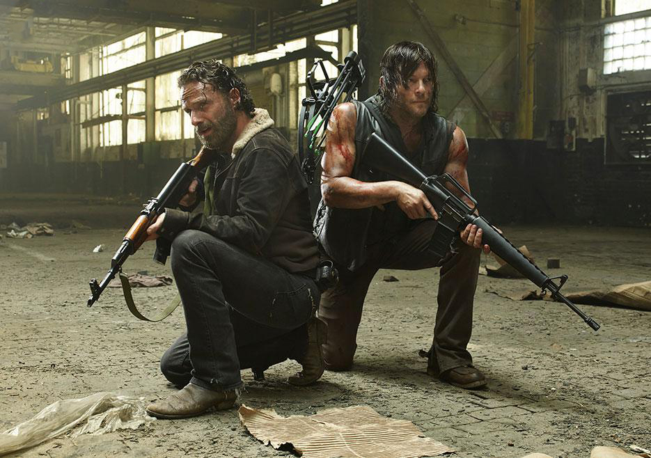 Foto Andrew Lincoln, Norman Reedus