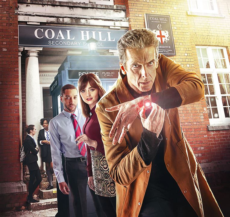 Doctor Who (2005) : Foto Jenna Coleman, Peter Capaldi, Samuel Anderson
