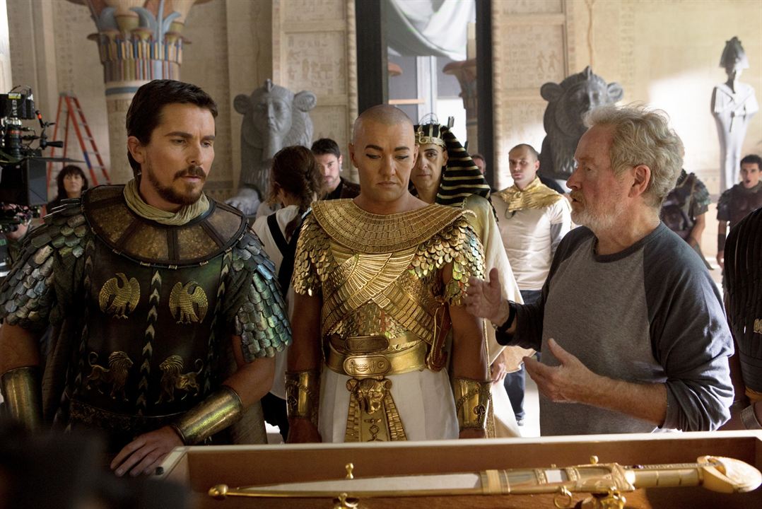 Exodus: Dioses y reyes : Foto Ridley Scott, Joel Edgerton, Christian Bale