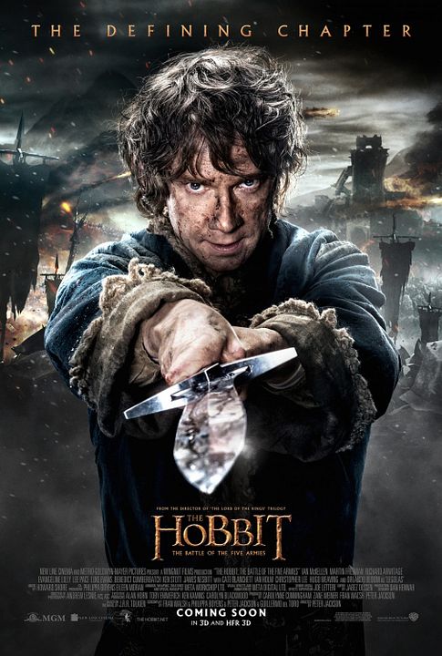 El hobbit: La batalla de los cinco ejércitos : Cartel