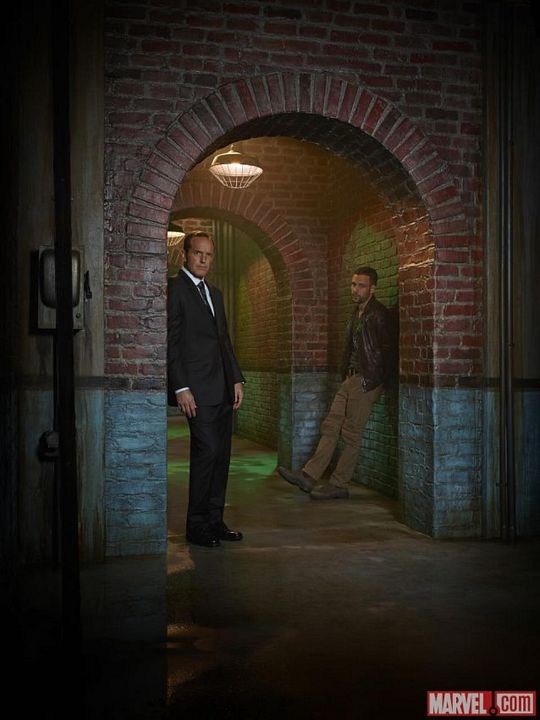 Foto Clark Gregg, Nick Blood