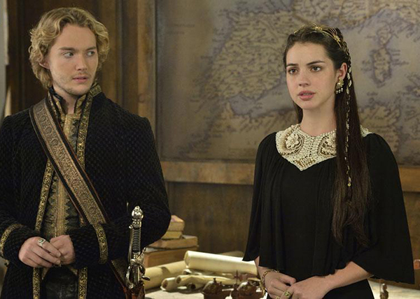 Reign : Couverture magazine Adelaide Kane, Toby Regbo