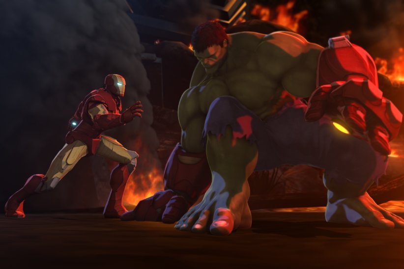 Iron Man & Hulk: Heroes United : Foto