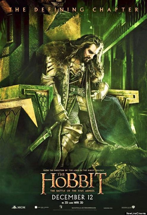 El hobbit: La batalla de los cinco ejércitos : Cartel
