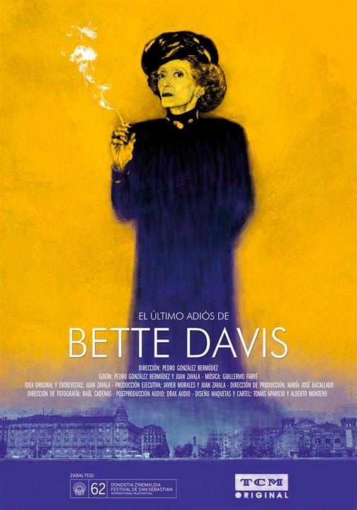 El último adiós de Bette Davis : Cartel