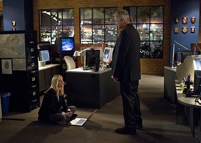 NAVY: Investigación criminal : Foto Emily Wickersham, Mark Harmon