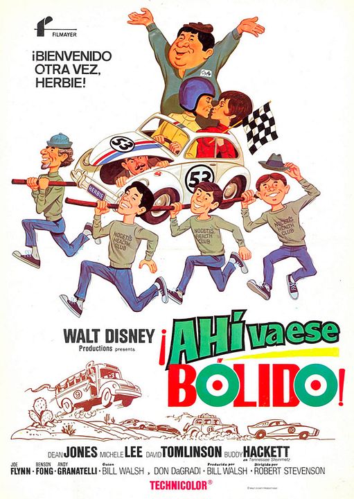 Ahí va ese bólido de nuevo : Cartel