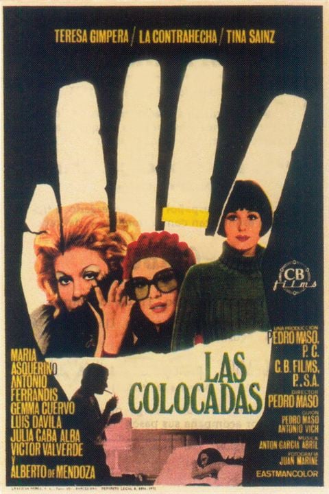 Las colocadas : Cartel